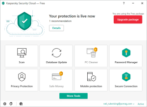 Kaspersky Security Cloud Free