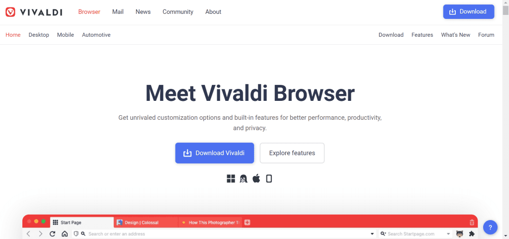 Vivaldi Browser