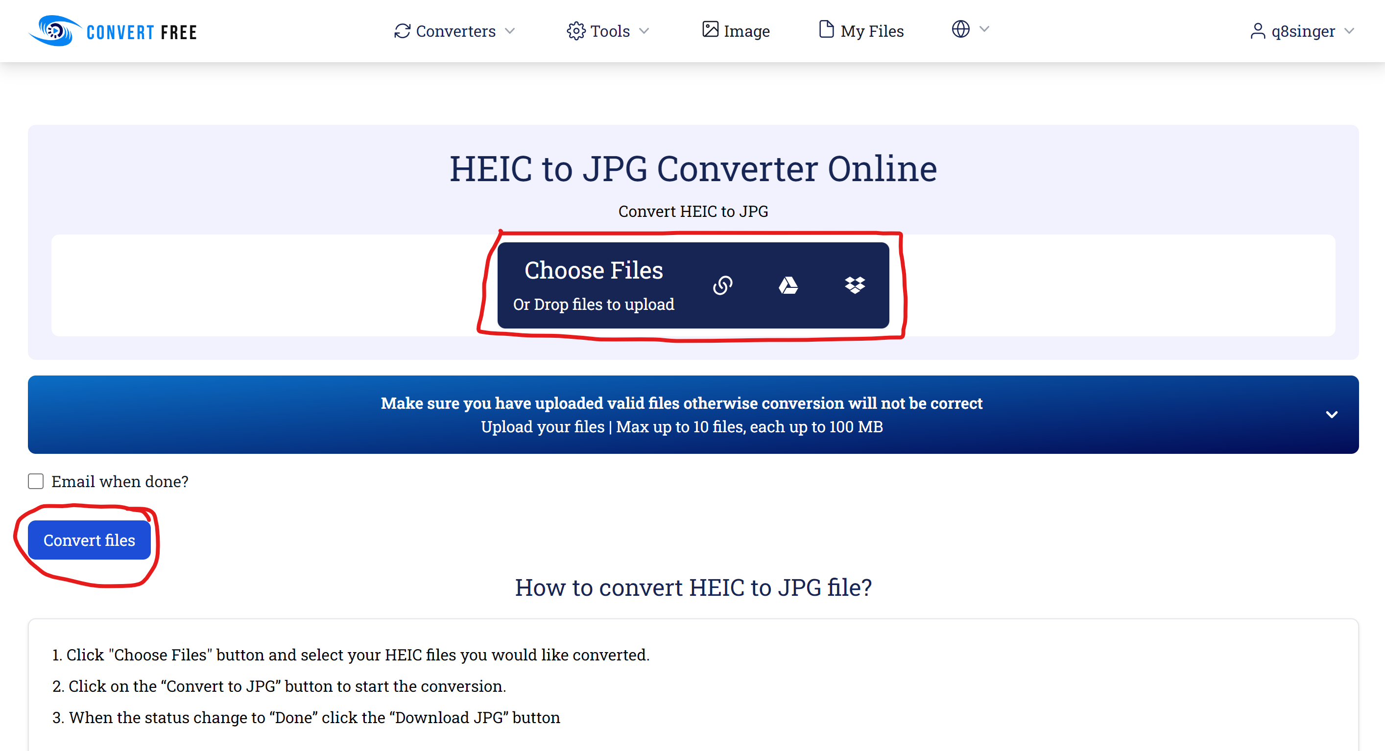 How To Convert HEIC To JPG Convert Free