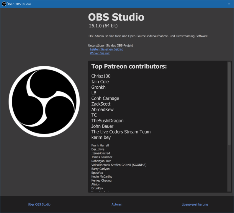 OBS Studio interface screenshot 2