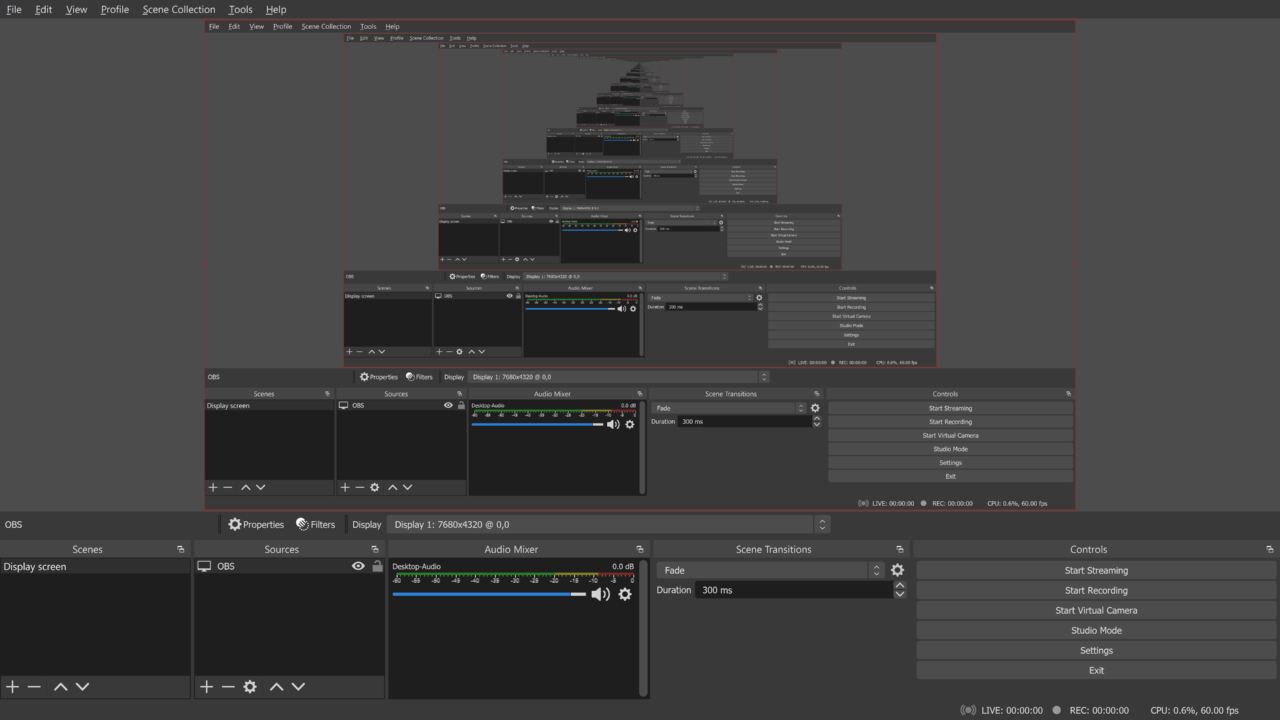 OBS Studio interface screenshot 3