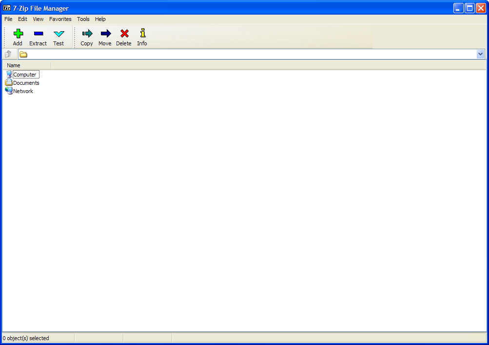 7-Zip interface screenshot 2
